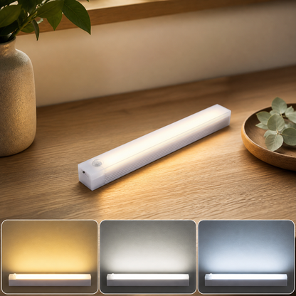 LEDLUX™ - Lampada a LED con sensore di movimento - 3 colori in 1 | ESTRAS