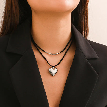 Divina Heart™ Collana cuore - Pendente Donna Elegante | ESTRAS